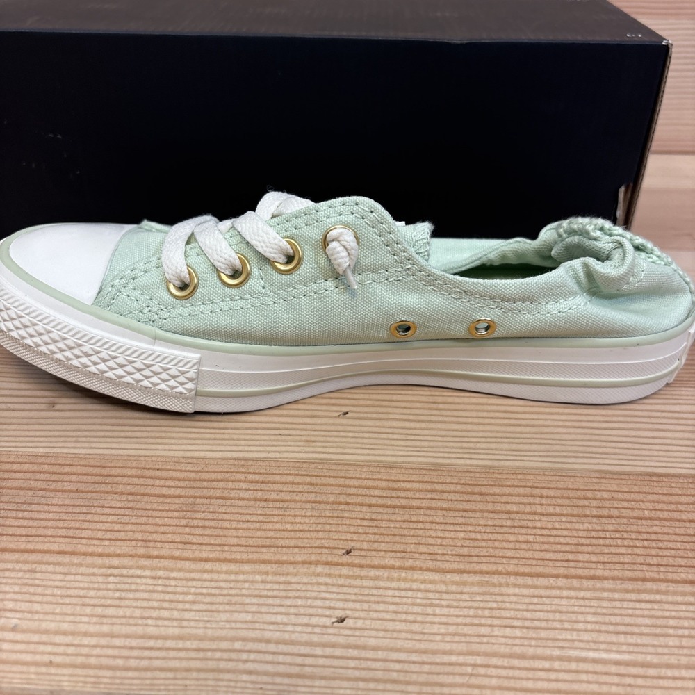 Converse Shoreline Slip On Shoes Womens Sz 7 Surplus Mint Sneakers A14969F - Picture 5 of 8